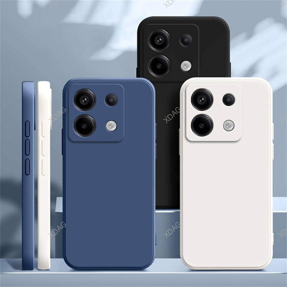 Gaming Console X6 - Orijinal Kare Sıvı Silikon telefon kılıfı