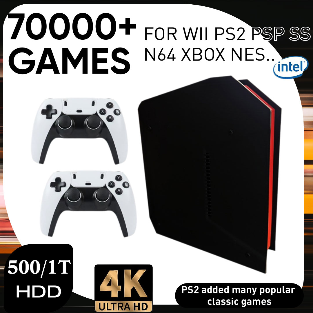 Gaming Console Cartoon - X4 Retro Video Oyun Konsolu, 1