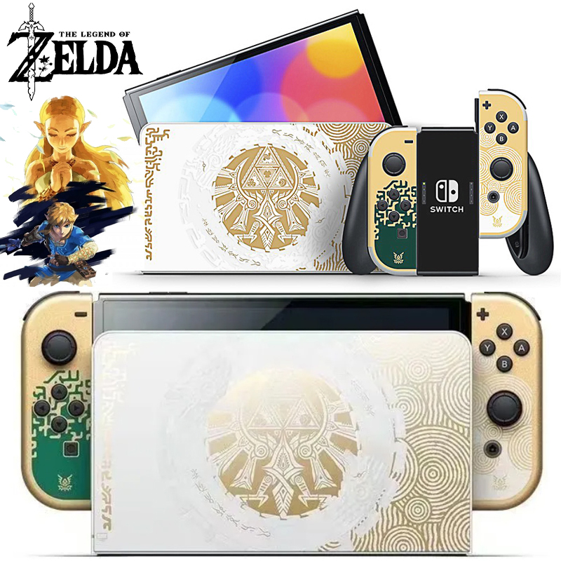 Nintendo Console Switch Oled - Zelda Krallığın Gözyaşları Sınırlı Konsol Kaplama