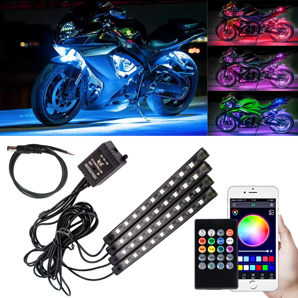 Led Gaming Light Strip - LED Motosiklet Araba Atmosfer Ayak Işığı