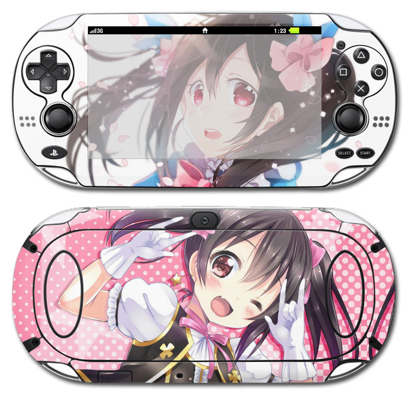 Gaming Console Cartoon - PSP Vita1000 oyun konsolu için şık