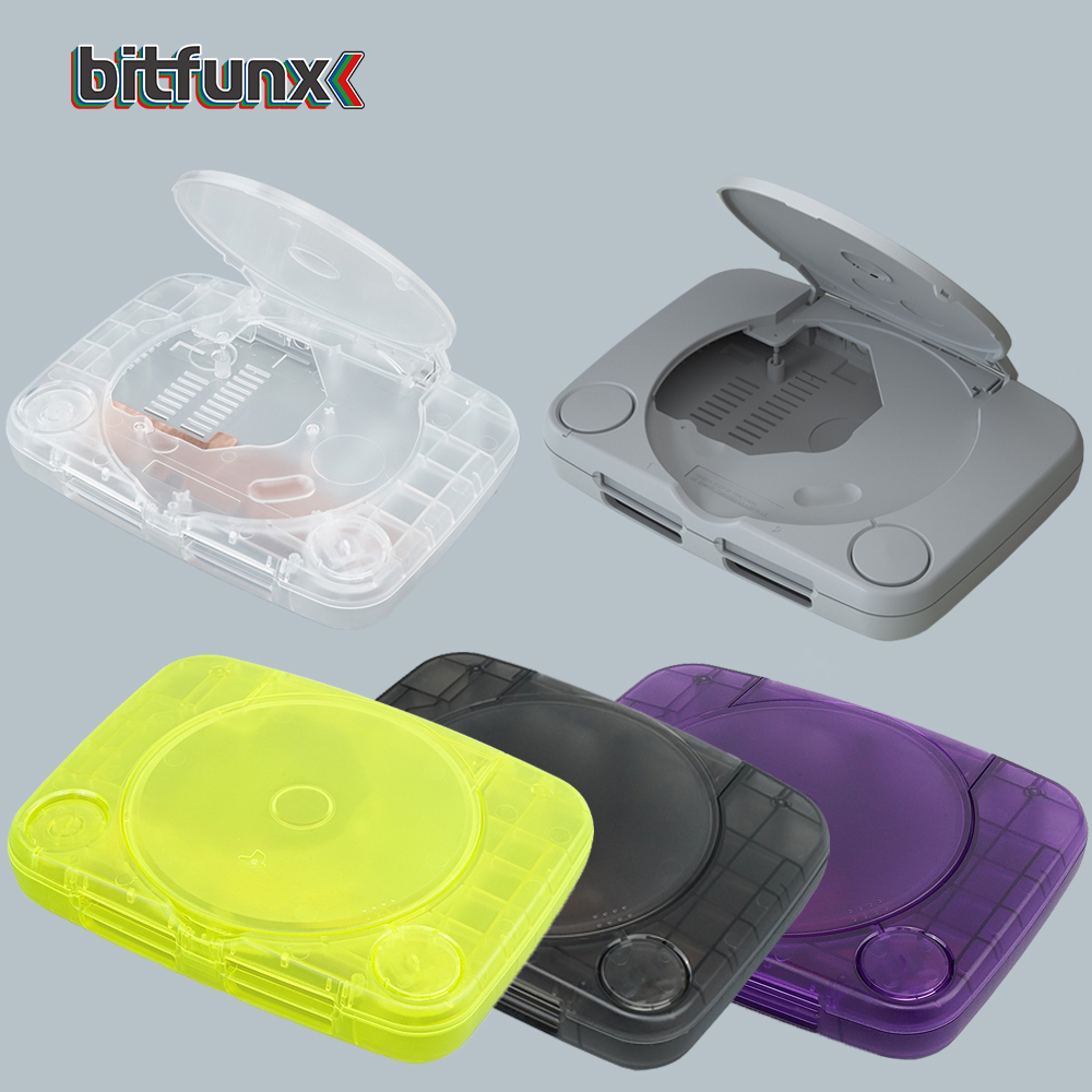 Gaming Console All In One - Bitfunx yedek kabuk şeffaf oyun konsolu