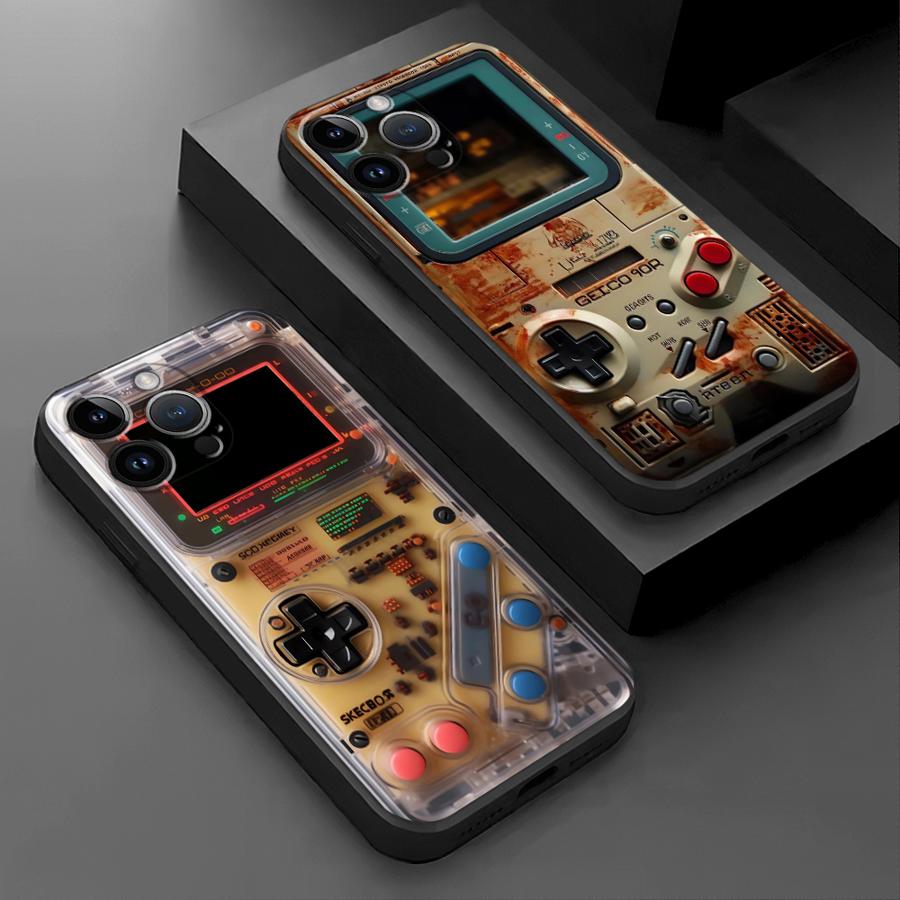 Gaming Console Google - Retro Oyun Konsolu Telefon Kılıfı için