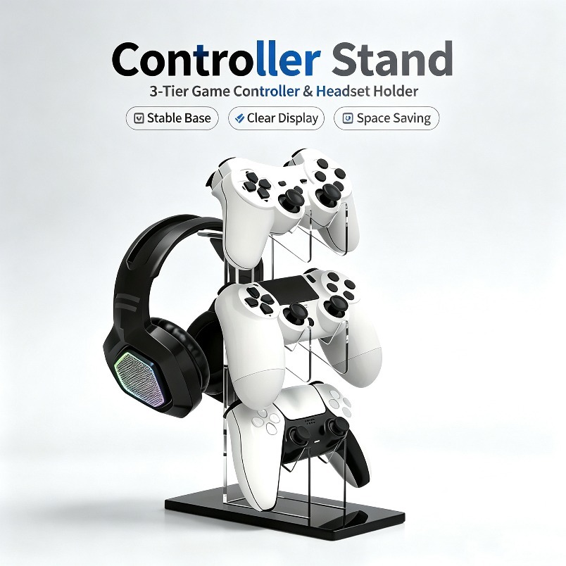 Gamepad Standı 3 Katmanlı Kula - Gaming Console Headset incelemesi ve fiyatı