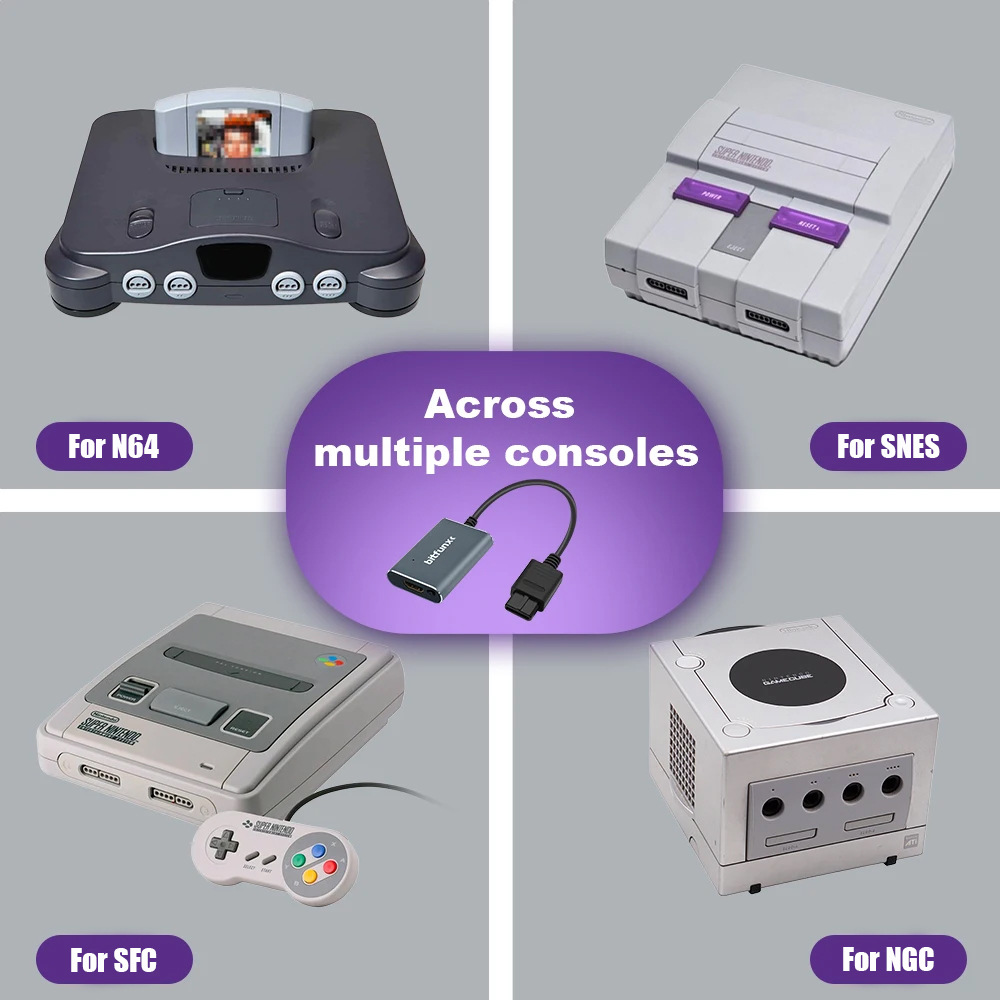 Bitfunx 720P Svideo / AV - HDM - Gaming Console Vintage incelemesi ve fiyatı