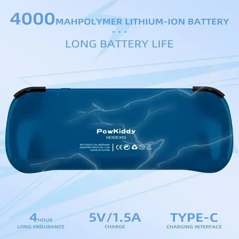 POWKIDDY X55 Elde Taşınabilir  - Gaming Console All In One incelemesi ve fiyatı