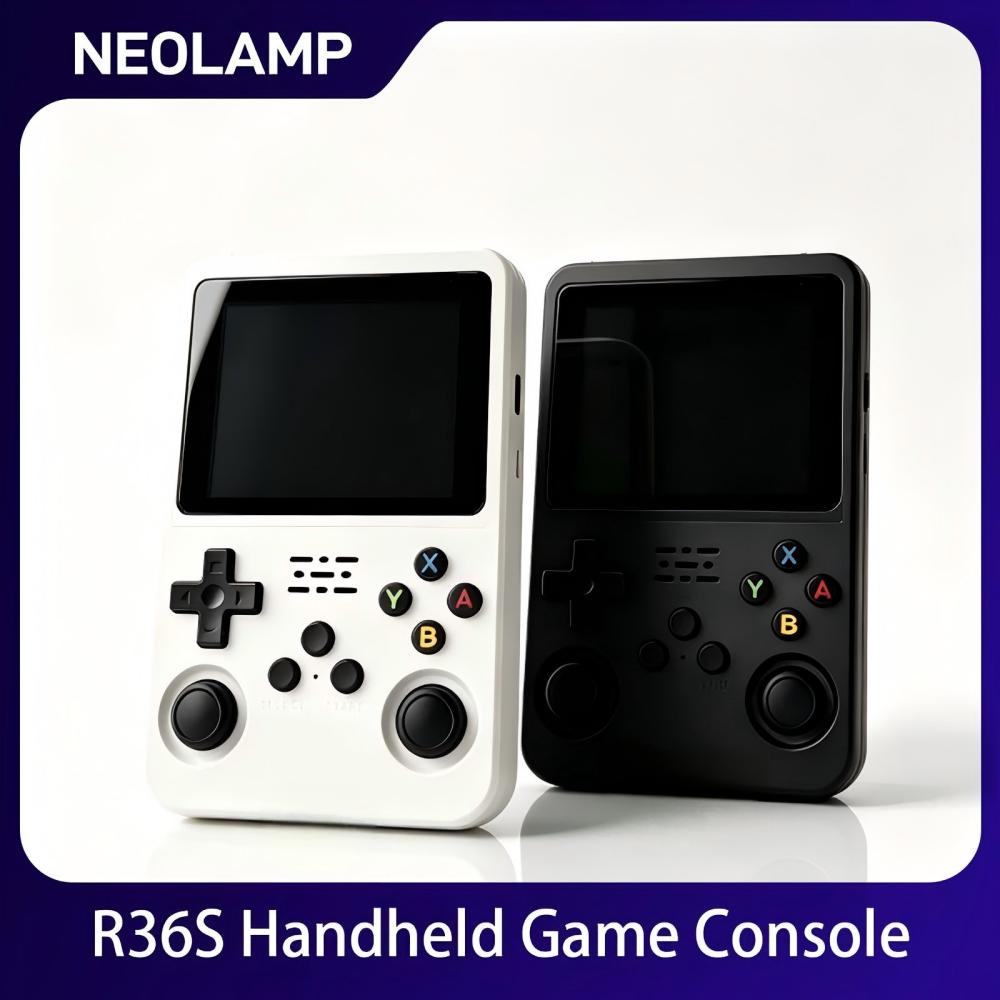 R36S Retro El Oyun Konsolu 3.5 - Gaming Console Vintage incelemesi ve fiyatı