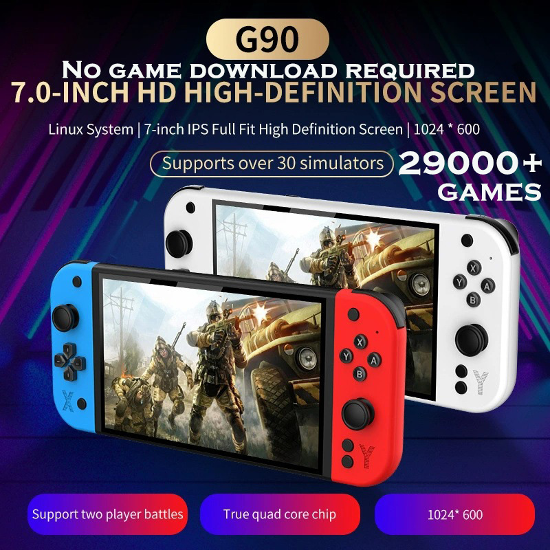 G90 Taşınabilir Oyun Konsolu İ - Gaming Console Cartoon incelemesi ve fiyatı