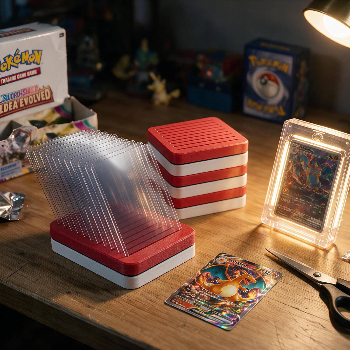 Masaüstü PLA Kart Teşhir Çerçe - Gaming Card Holder incelemesi ve fiyatı
