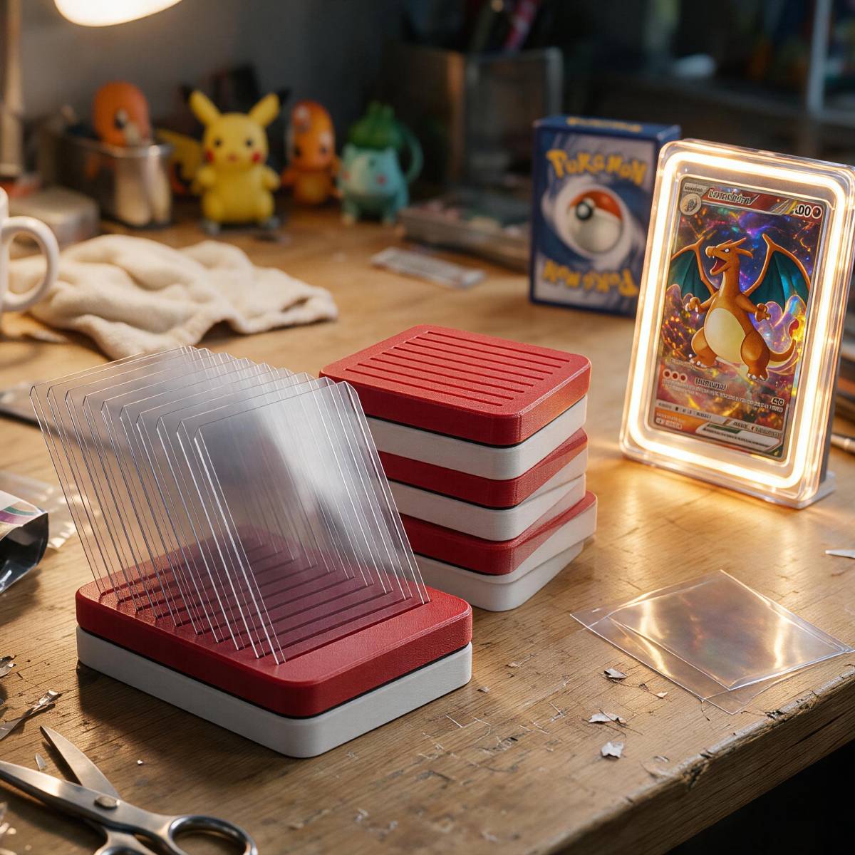 Masaüstü PLA Kart Teşhir Çerçe - Gaming Card Holder incelemesi ve fiyatı