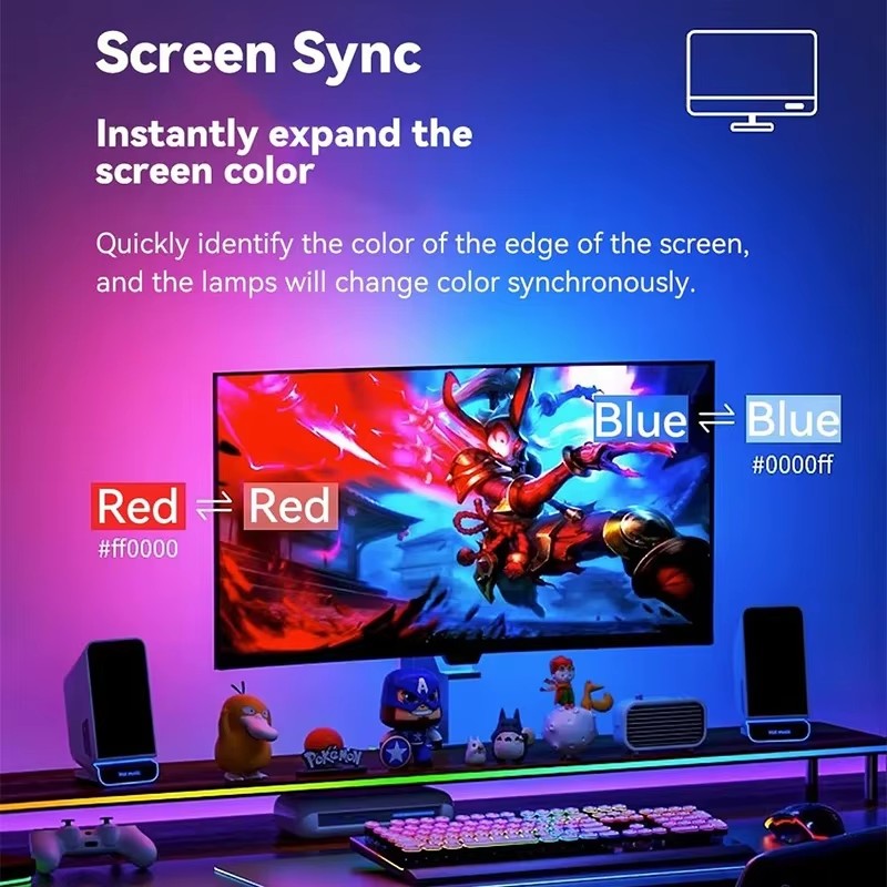 RGB Oyun Işıkları Şerit Monitö - Led Gaming Light Strip incelemesi ve fiyatı