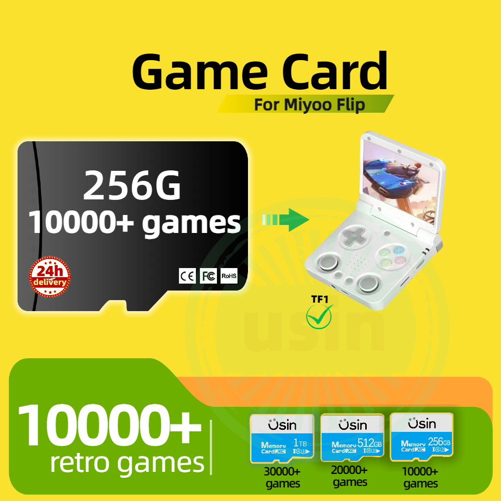 Oyun Kartı Miyoo Flip 30000+ R - Gaming Console Cartoon incelemesi ve fiyatı