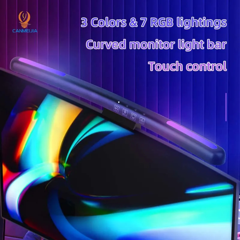 Kavisli LED monitör işık çubuğ - Led Gaming Light Strip incelemesi ve fiyatı