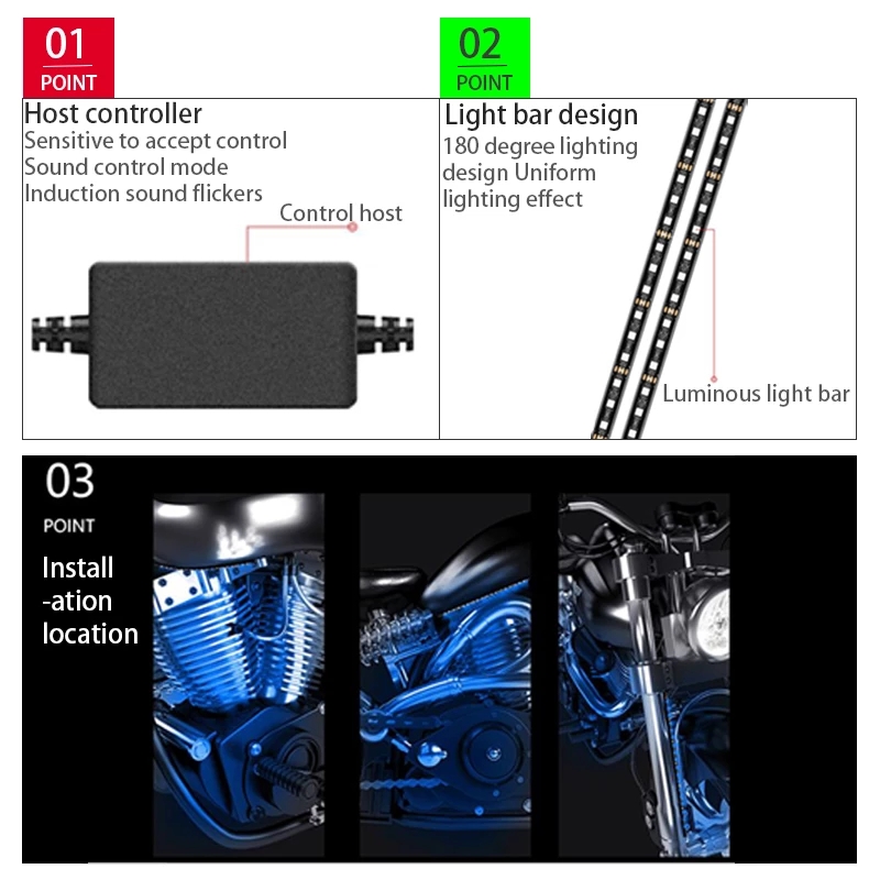 LED Motosiklet Dekoratif Ortam - Led Gaming Light Strip incelemesi ve fiyatı